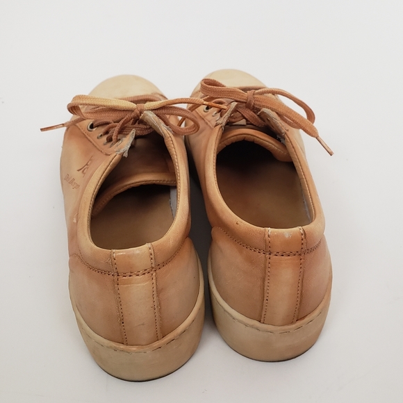 Del Borgo Leather Sneakers Womens Size EU 37 / US 7.5 - Picture 6 of 8